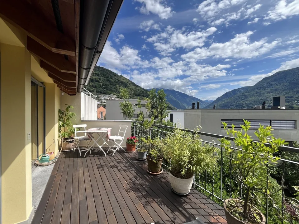 Renovated Core House with Garden in Monte Carasso