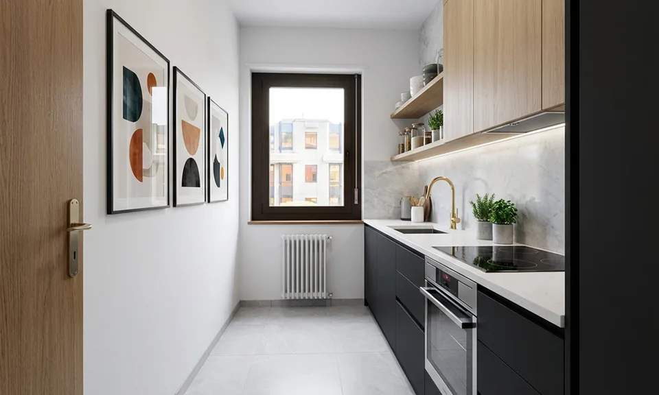 Moderne 3.5 Zimmer Erdgeschosswohnung in einer servierten Zone in Lugano