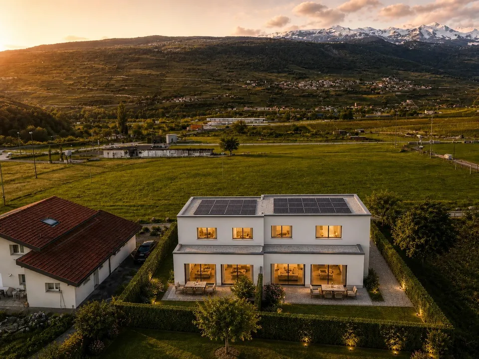 Chalais ? Ville mitoyennes nuove di 5,5 locali con giardino privato – foto 7 di 10