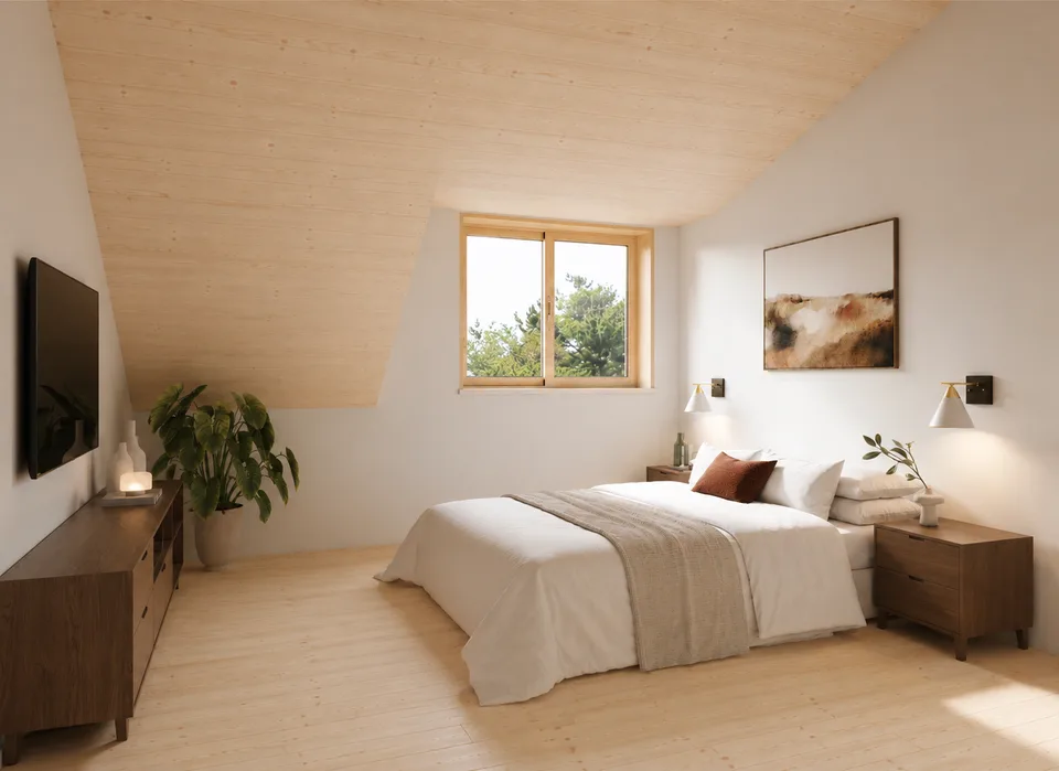 Annonce de nouvelle construction | Merveille d'espace chaleureux en construction bois basse énergie selon vos souhaits