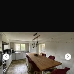 Camera in una casa con giardino, 1 agosto, vicino a Losanna