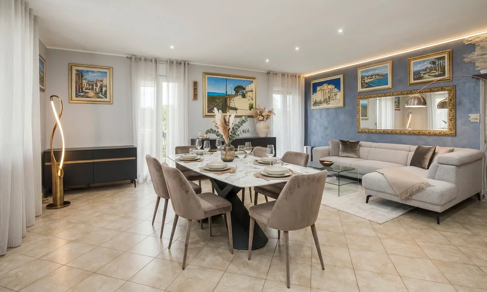 Exklusives Dreifamilienhaus mit 8,5 Zimmern und Grotte in Melano