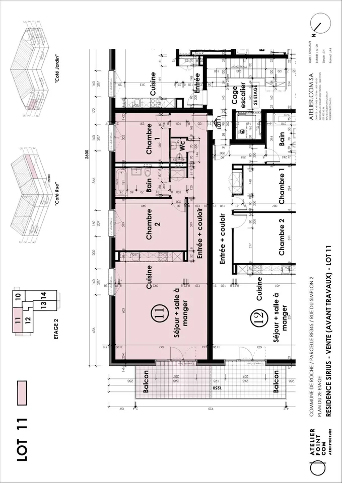 Appartamento 3.5 locali a Roche VD - Lotto 11 – foto 11 di 11