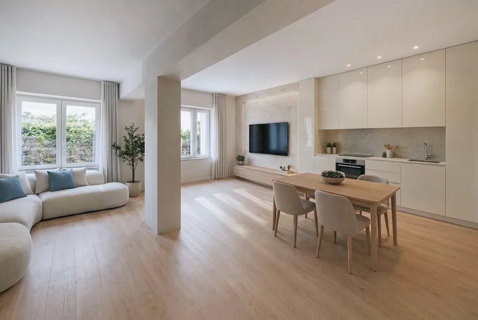 Geräumiges und neues 2.5-Zimmer-Pied-à-terre in Lugano Zentrum