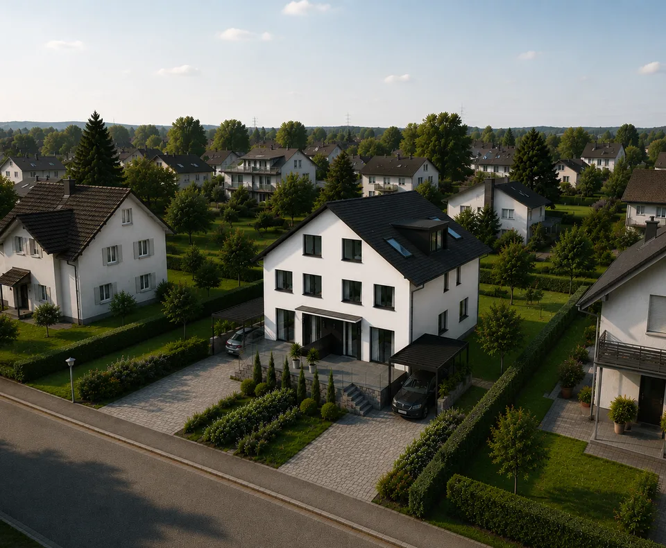 Baubewilligtes 6.5 Zimmer Doppeleinfamilienhaus mit Garten und Ausbaupotenzial in Recherswil