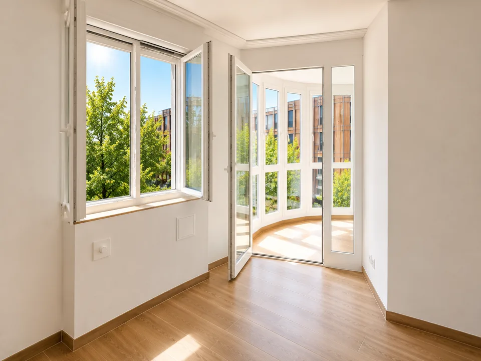 Neu renovierte große 4.5 Zimmerwohnung mit Anbindung an privatem großen Park