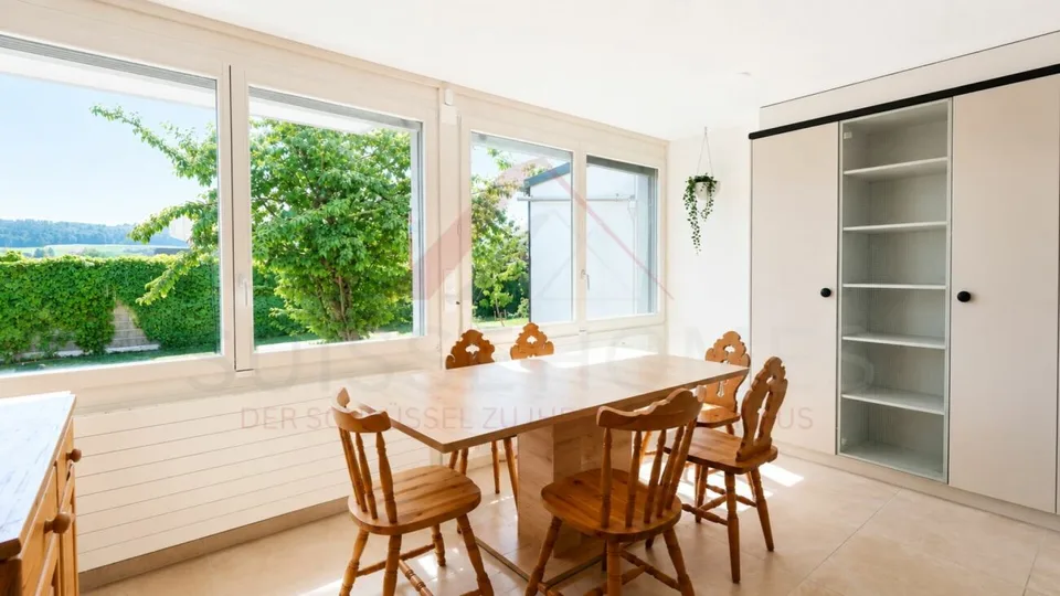 Ihr neues Zuhause in Hindelbank - Gepflegtes 5.5-Zimmer-Reihenhaus