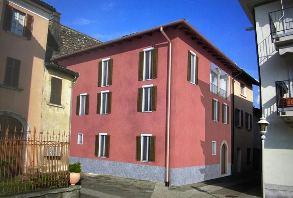 Stabiles Objekt zur Renovierung mit Projekt in Genestrerio