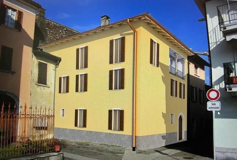 Stabiles Objekt zur Renovierung mit Projekt in Genestrerio