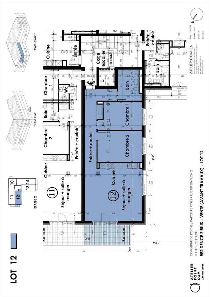 3.5-room apartment in Roche VD - Lot 12 – photo 11 of 11