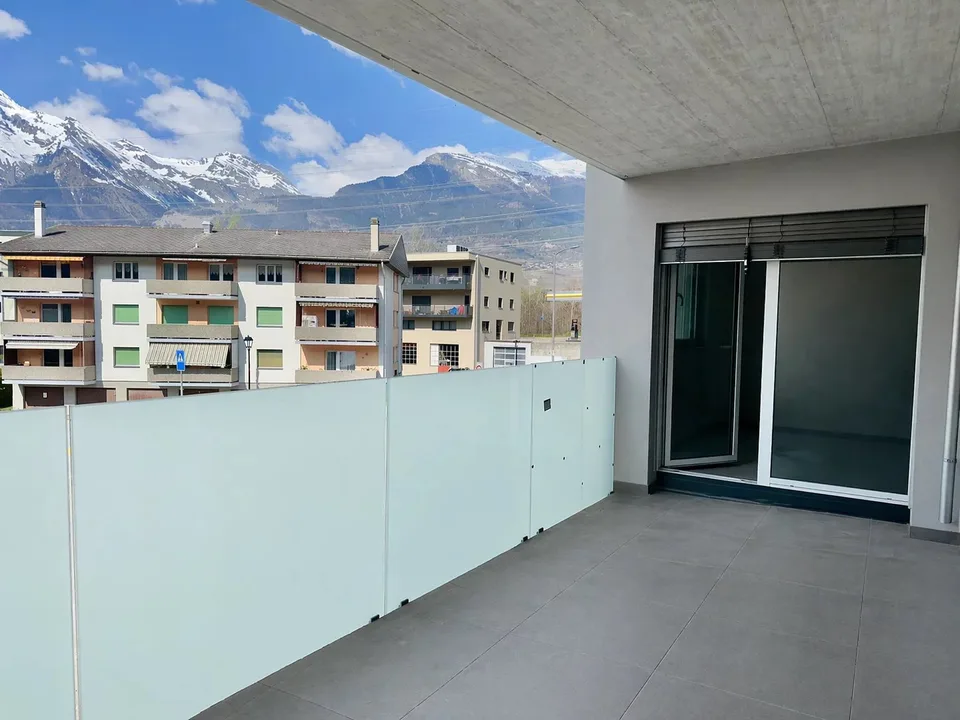 Zu vermieten? Modernes 2,5-Zimmer-Apartment in Aproz