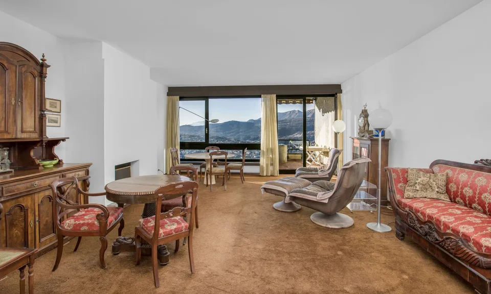 FERIENWOHNUNG - 3.5 ZIMMER MIT SEEBLICK IN ALDESAGO