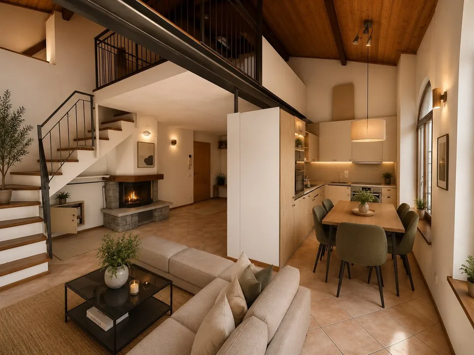 Splendida casa mono/bifamiliare di 8 locali a Curio