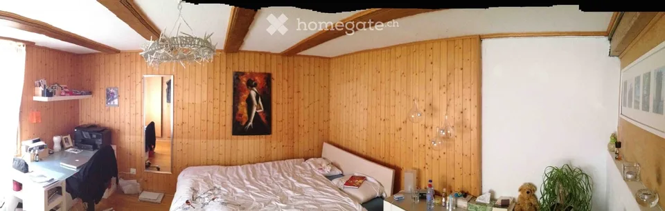 À louer à partir du 1er sept Madiswil: appartement 3,5 pièces au rez-de-chaussée