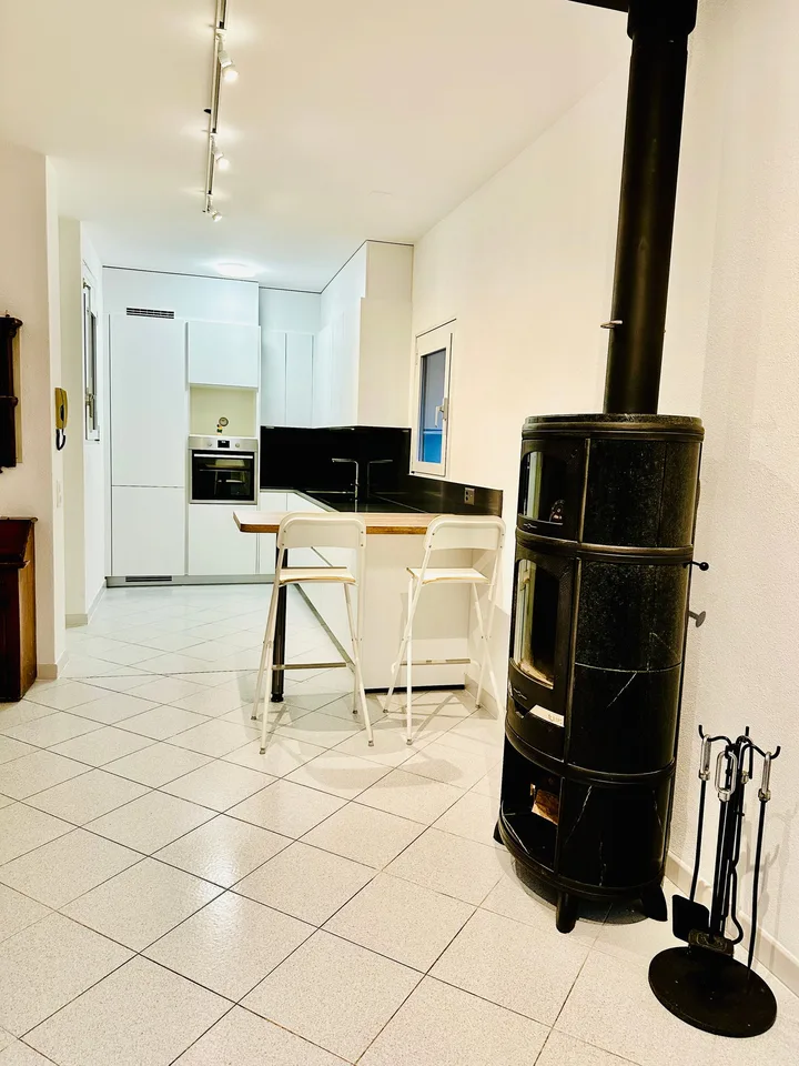 Affascinante duplex di 2 locali con giardino e spese incluse