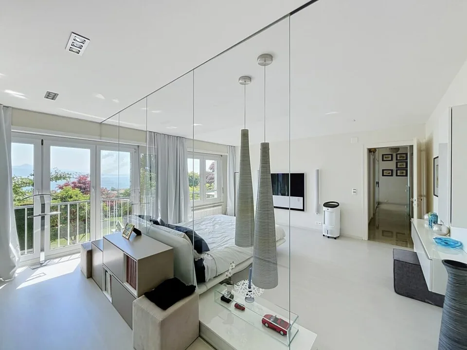 Lutry - Duplex con piscina privata e vista sul lago