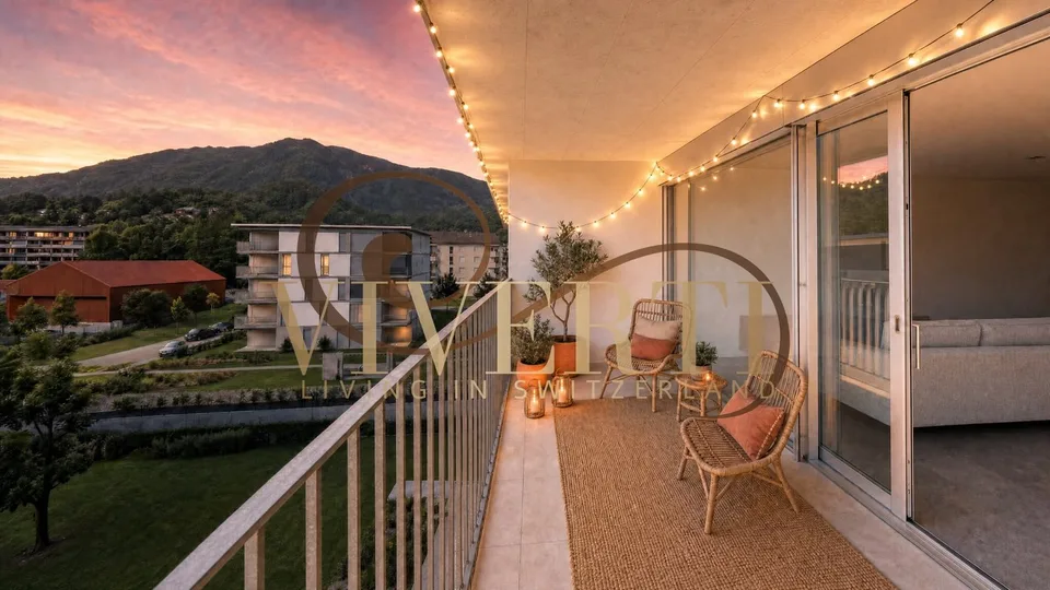 INVESTITION VON PRESTIGE: 3.5-ZIMMER-WOHNUNG IN ASCONA
