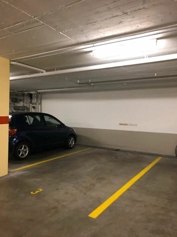 Tiefgaragenplatz an der Bahnhofstrasse zu vermieten
