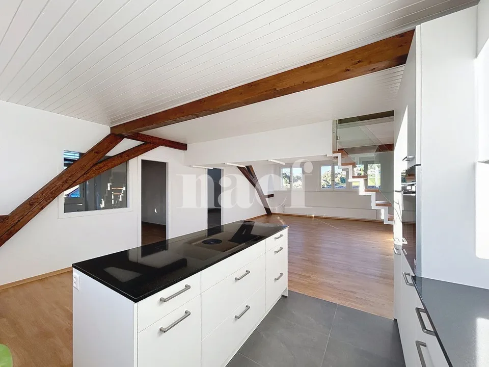 Appartement de 4 pièces dans les combles