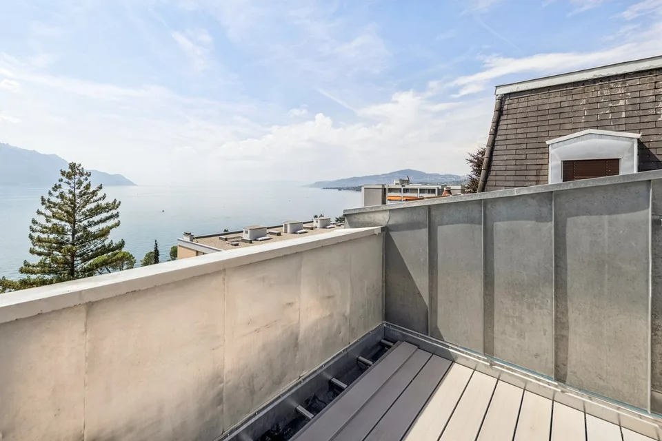 Dachgeschoss mit außergewöhnlichem Panorama