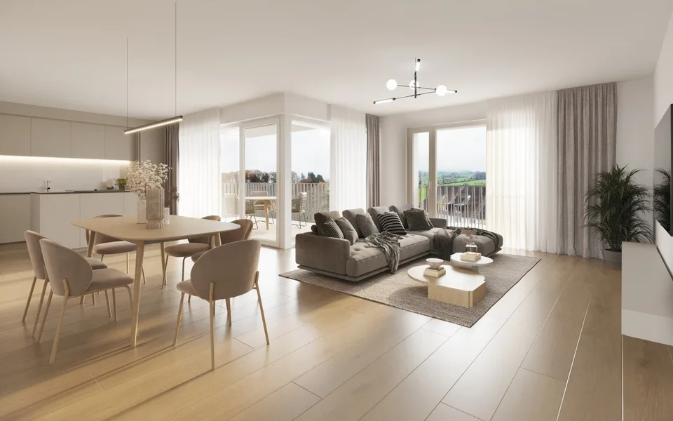 Appartement Jardin 3.5 Pièces à Bäretswil – Moderne, Durable et de Haute Qualité