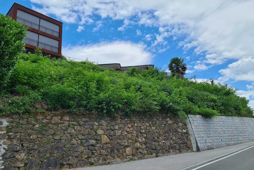BAUGRUNDSTÜCK MIT SEEVIEW UND PROJEKT FÜR EINE VILLA IN NEGGIO