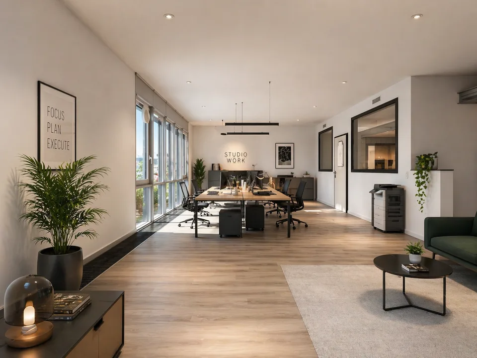LUGANO - AFFITTASI SPAZIOSO UFFICIO VISTA LAGO DI 217 MQ
