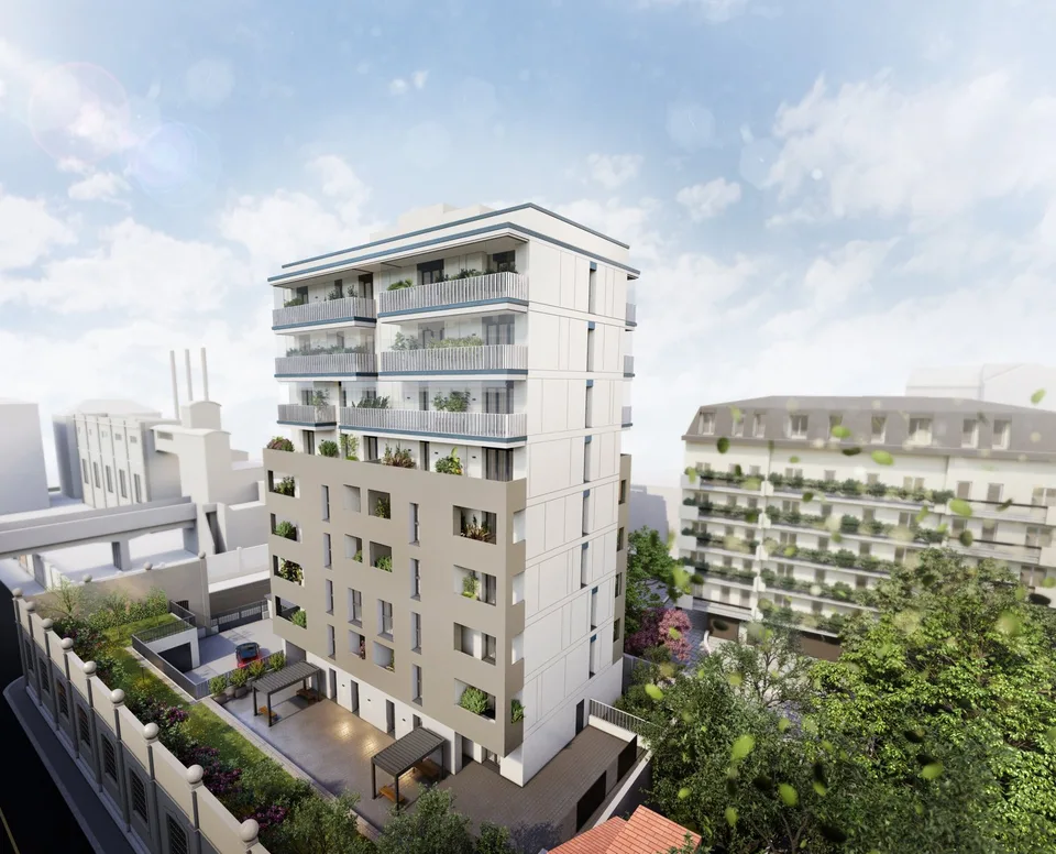 Dreizimmerwohnung im 7. Stock mit Terrassen in Mailand