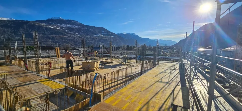 Vétroz ? 3.5 pièces neuf en rez-de-chaussée avec jardin privatif de 75 m²