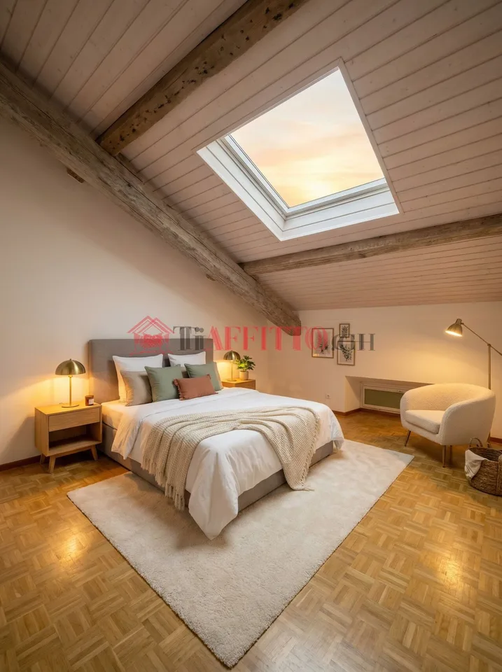 ELEGANTE MANSARDA 2.5 LOCALI NEL CUORE DI LUGANO