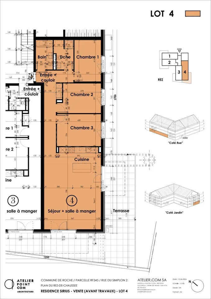 Apartment 4.5 rooms in Roche VD - Lot 4 – photo 10 of 10