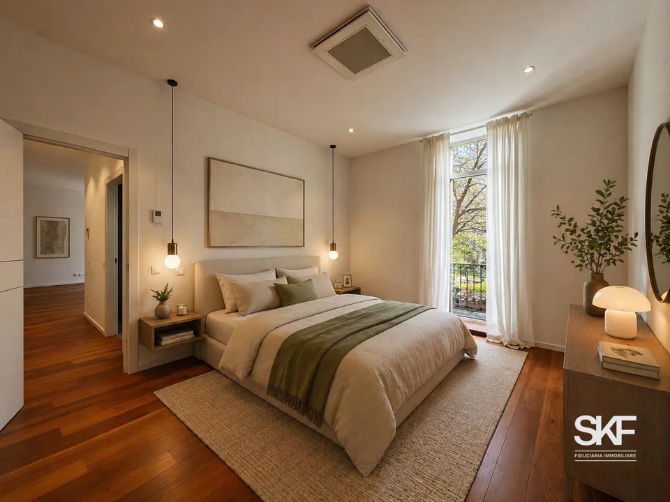 LUGANO - GROßZÜGIGES UND EXKLUSIVES 2.5-ZIMMER-WOHNUNG ZUM VERKAUF – Foto 5 von 13