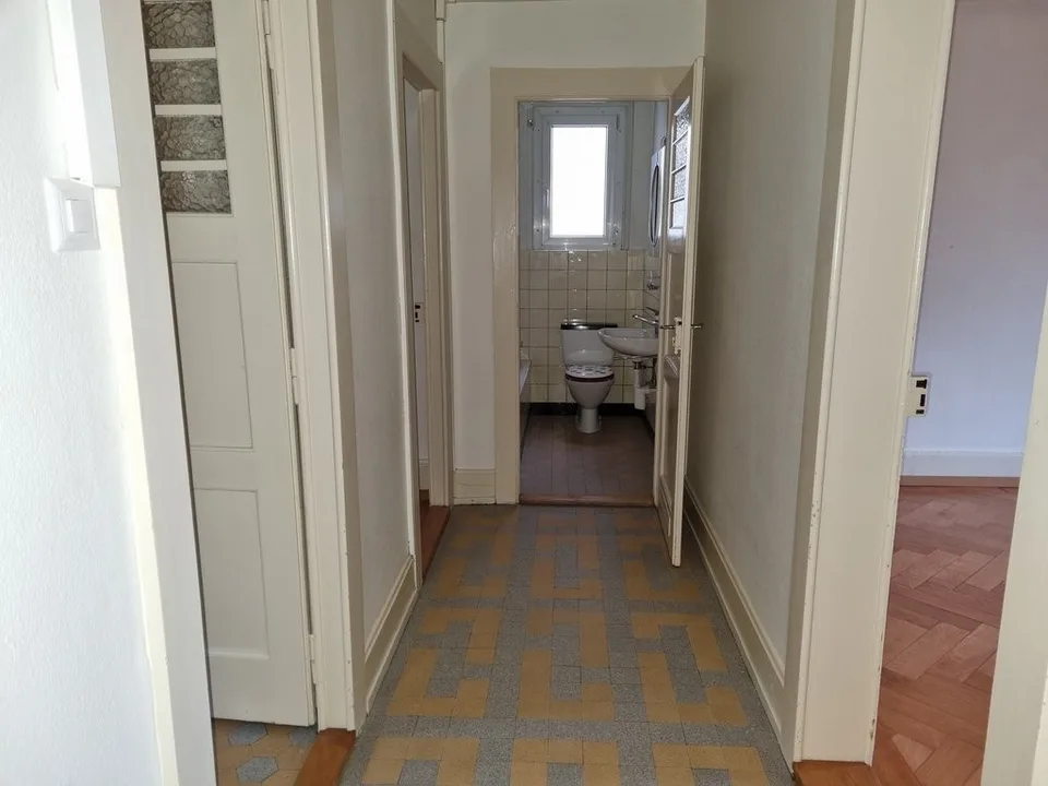 3 pièces avec balcons dans petite maison