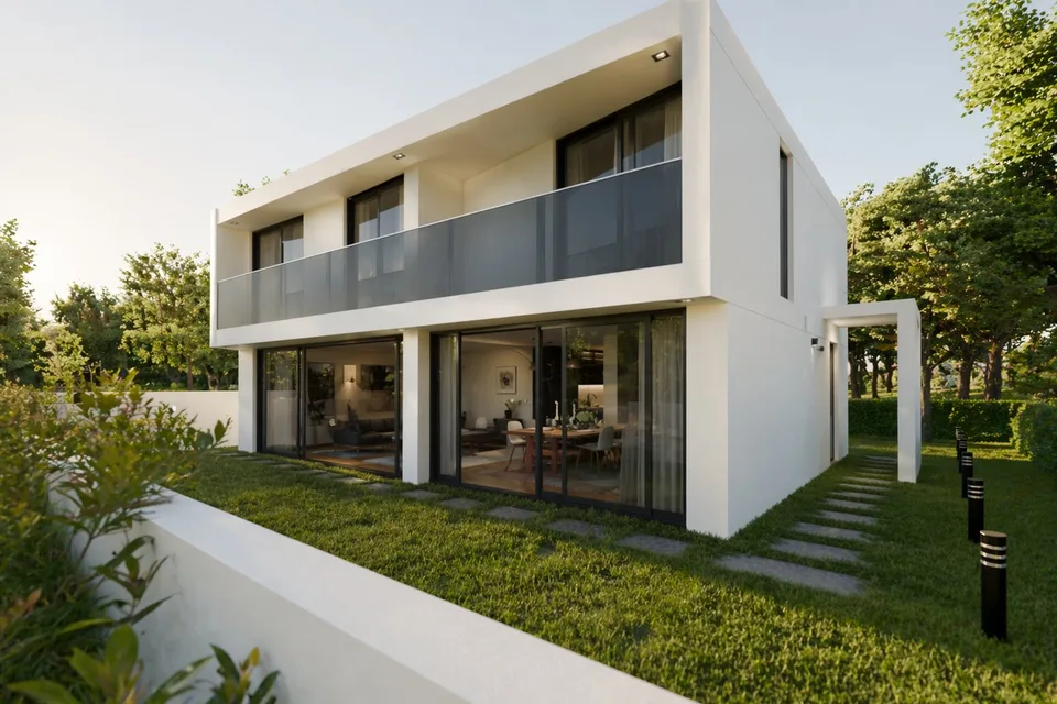 MODERNA E NUOVA VILLA 4.5 LOCALI CON GIARDINO A GRAVESANO