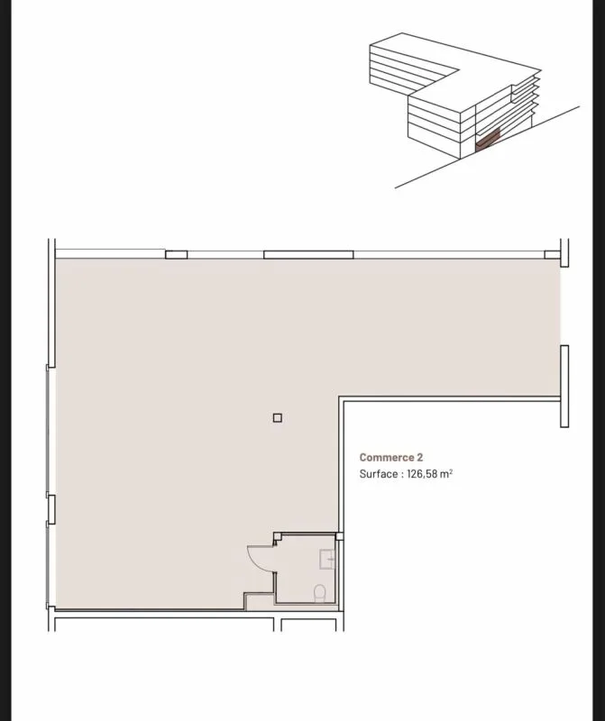 Locale commerciale di 120 m2 a Neuchâtel