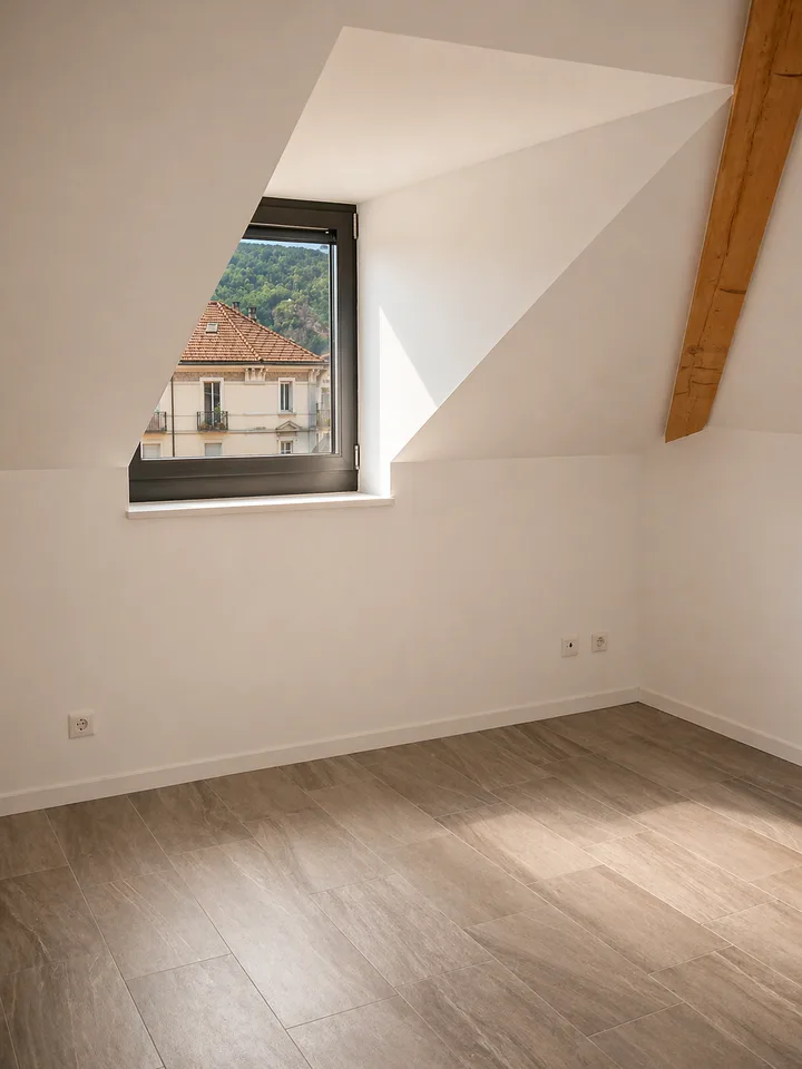 APPARTEMENT MANSARDÉ 3.5 PIÈCES AVEC CONFORT MODERNE | BELLINZONA