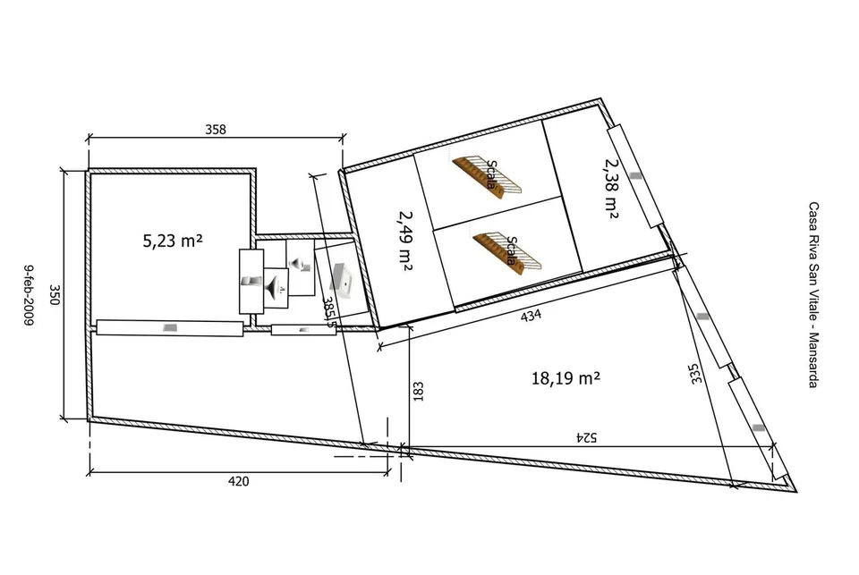 Großes und typisches 5.5-Zimmer-Haus in Riva San Vitale – Foto 22 von 23