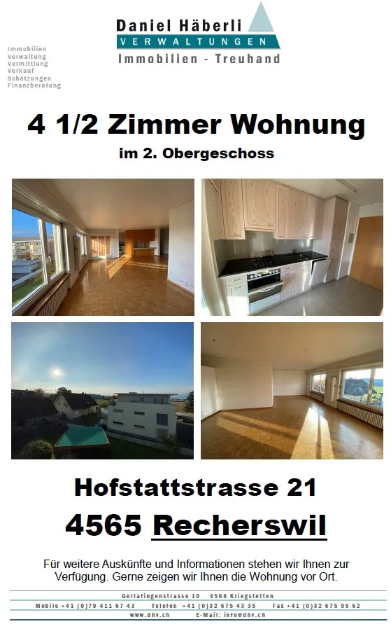 4.5 room apartment on the 2nd floor
