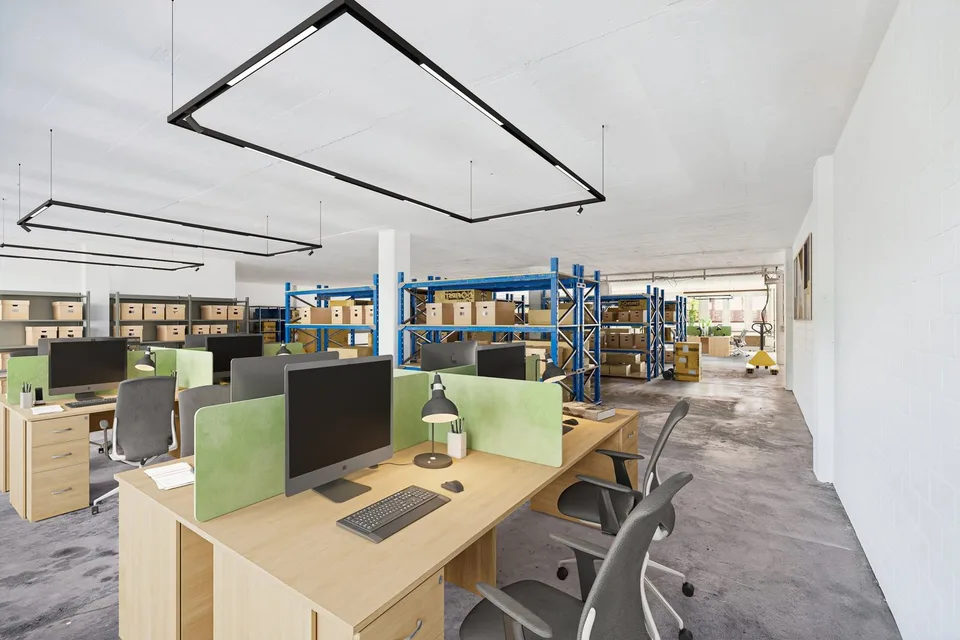Flexible 488 m² Geschäftsfläche für Büro, Atelier, Showroom oder Lager in Cham – Foto 8 von 10