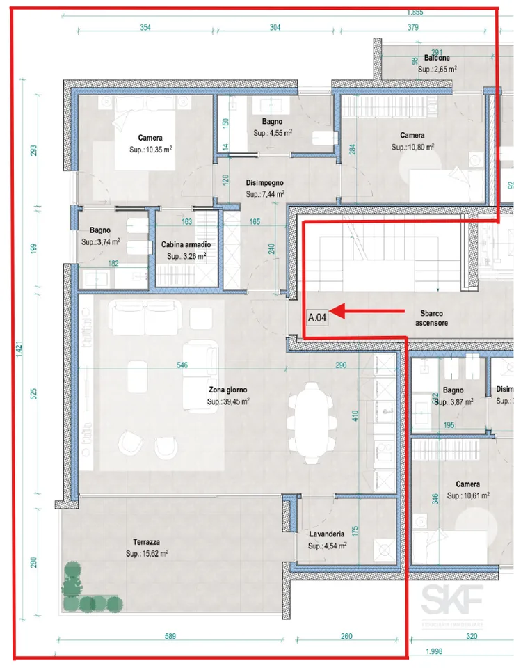 BELLINZONA - NEW 3.5 ROOM APARTMENT WITH LARGE TERRACE – photo 5 of 5