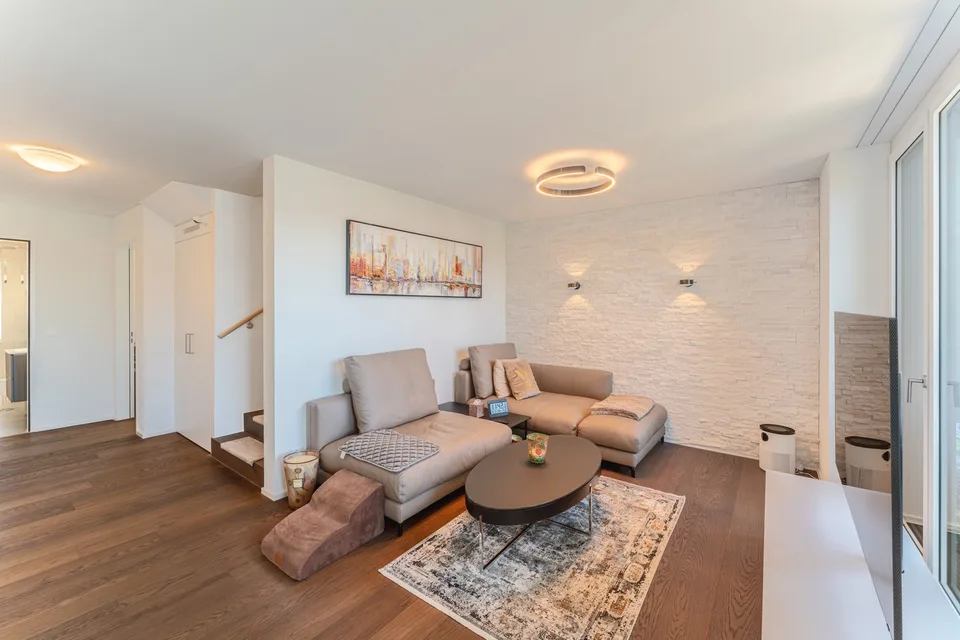 Maisonette familiale 5½ pièces Minergie avec 2 places de garage dans un standard de construction exclusif