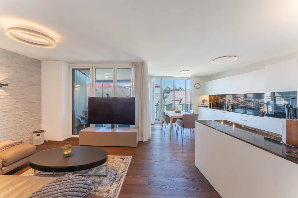 Maisonette familiale 5½ pièces Minergie avec 2 places de garage dans un standard de construction exclusif