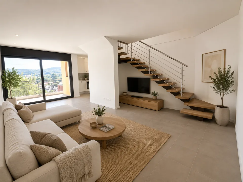 DUPLEX MODERNO CON 3 CAMERE E TERRAZZO PANORAMICO A TEGNA
