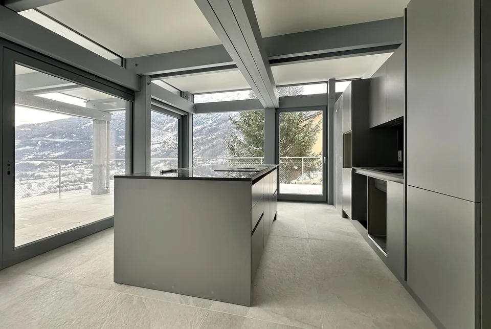Villa moderne 6.5 avec vue panoramique à Ponto Valentino