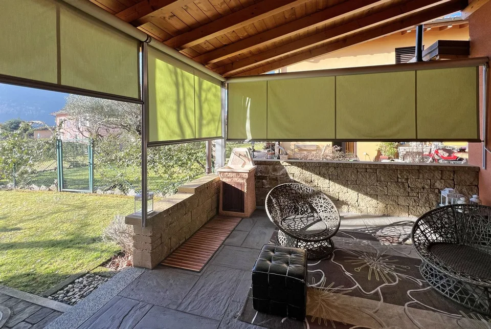 LUMINOSA E ACCOGLIENTE CASA 5.5 CON AMPIO GIARDINO A MELANO