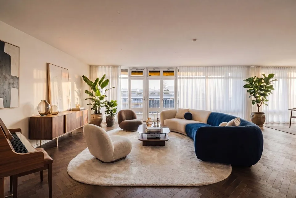 Geräumige 7-Zimmer-Wohnung im letzten Stock