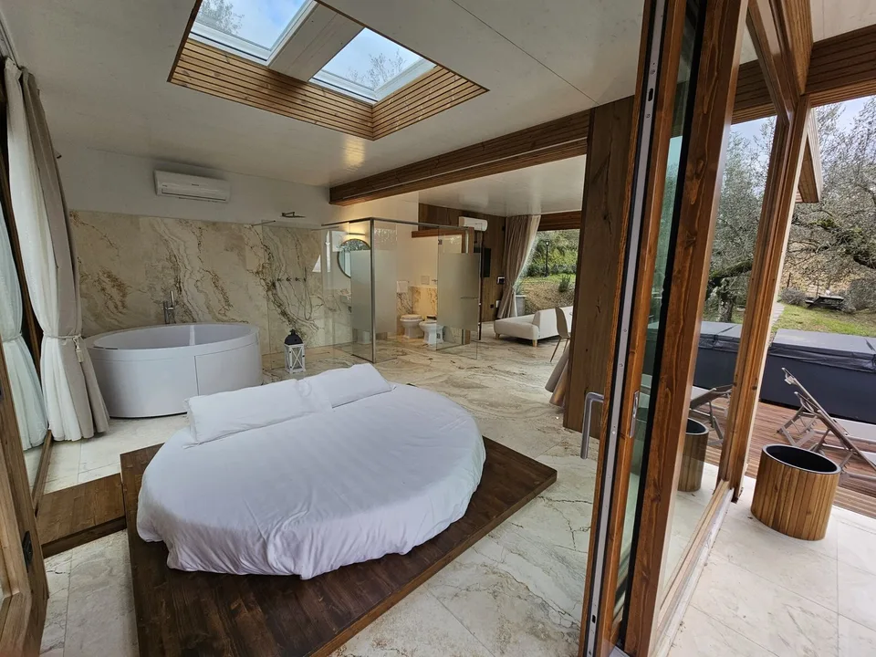 PROGETTO PER 10 ECO SUITE IN COLLINA SUL LAGO TRASIMENO