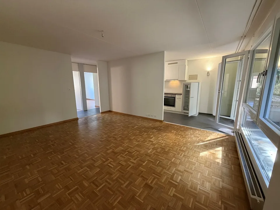 Gemütliche 3.5-Zimmer-Wohnung mit Balkon oder Garten