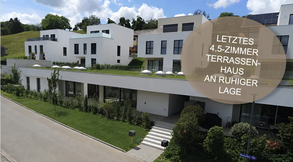Letztes Verfügbares 4.5-Zimmer Terrassenhaus an ruhiger Lage
