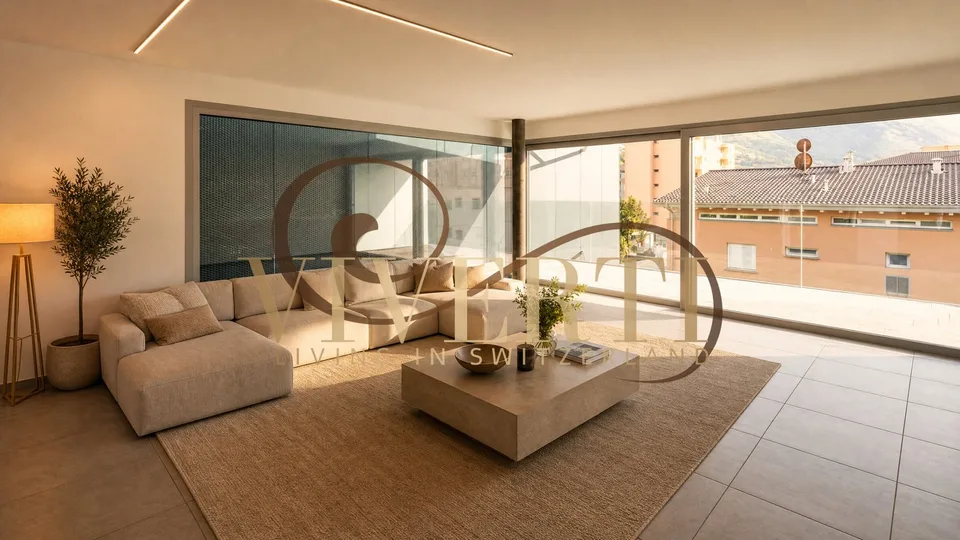 MODERNO ATTICO CON TERRAZZO A BELLINZONA